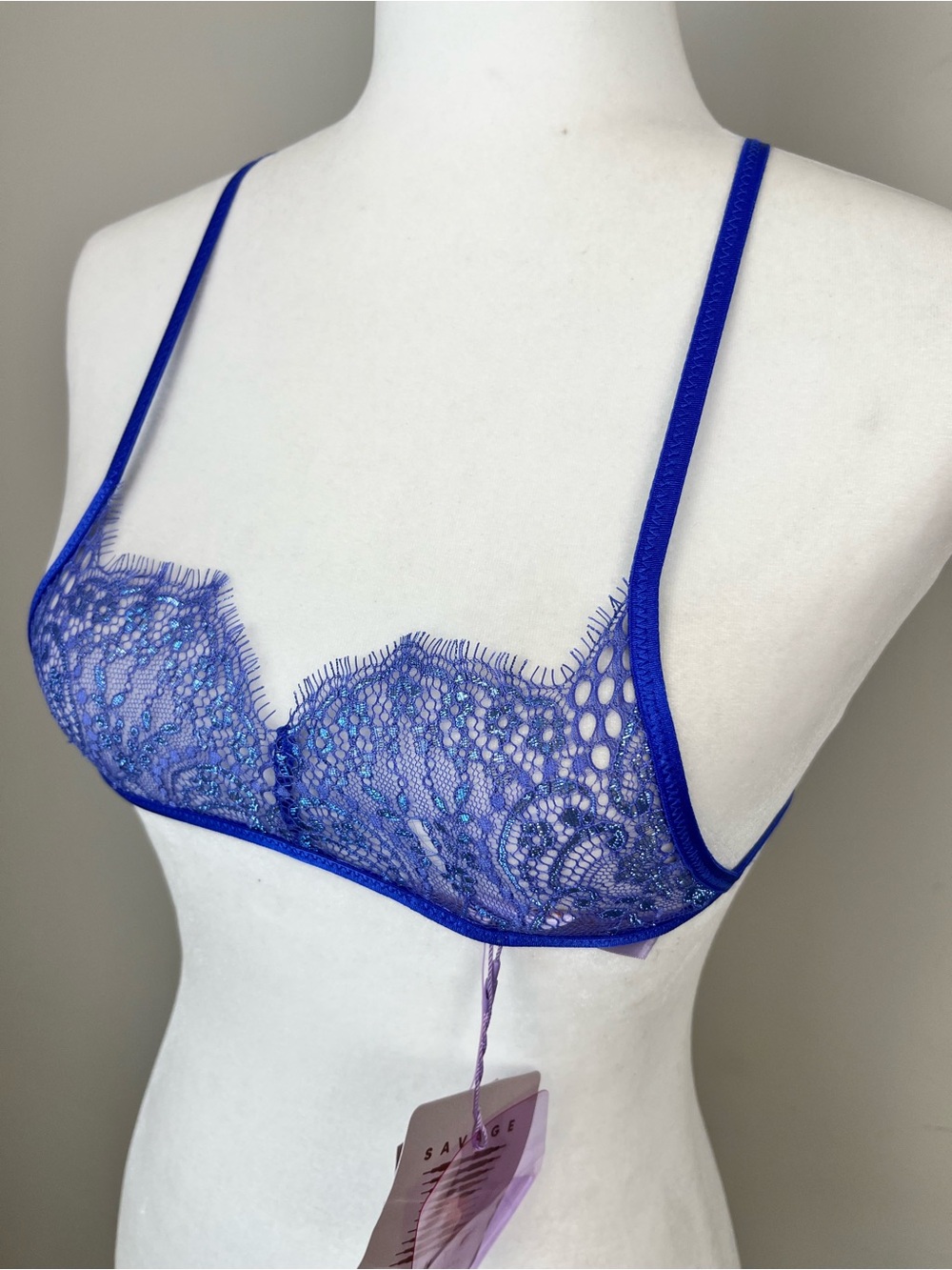Savage X Fenty Lingerie by Rihanna Lace Pullover Bralette